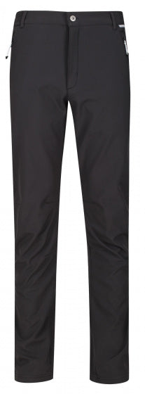 outdoorbroek Geo Softshell II heren polyester aszwart mt 44/S