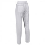 outdoorbroek Quanda dames katoen/linnen wit maat 34