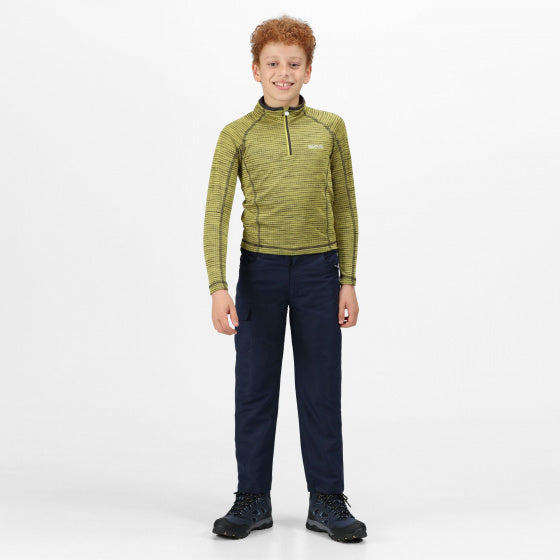 outdoorbroek Sorcer junior polyester navy maat 170