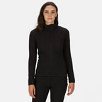 outdoorjack Kelford dames katoen/polyester zwart maat 40