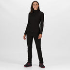 outdoorjack Kelford dames katoen/polyester zwart maat 40