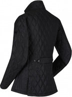 outdoorjas Charna dames polyester zwart maat 40