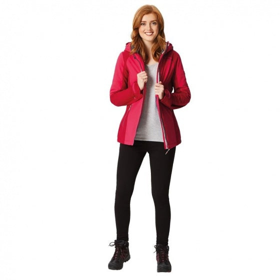 outdoorjas Corvelle dames roze maat 40