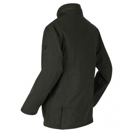 outdoorjas Eneko heren polyester donkergroen maat 3XL