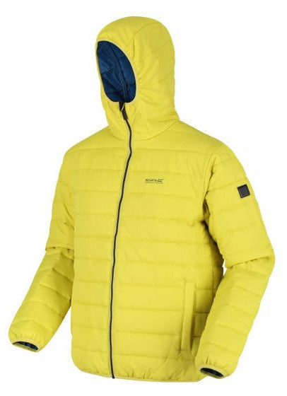 outdoorjas Helfa Dark Tang heren polyester geel mt S
