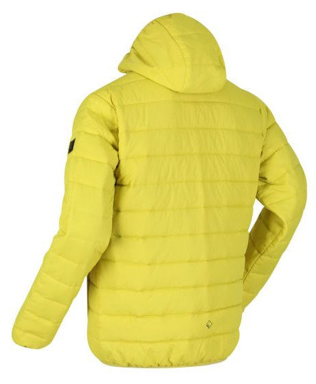 outdoorjas Helfa Dark Tang heren polyester geel mt S