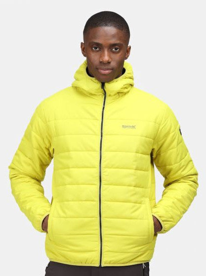outdoorjas Helfa Dark Tang heren polyester geel mt S