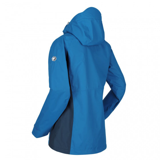 outdoorjas Highton Stretch II dames blauw maat 40