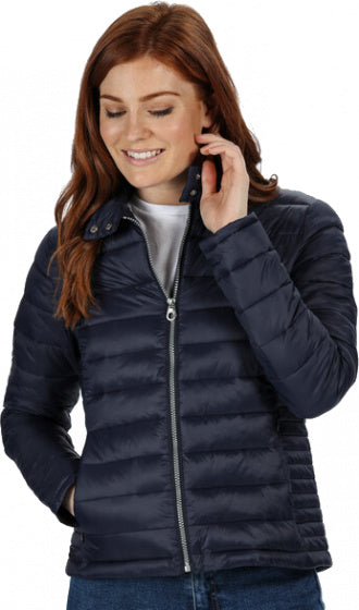 Regatta Outdoorjas Karenna dames polyamide donkerblauw maat 36