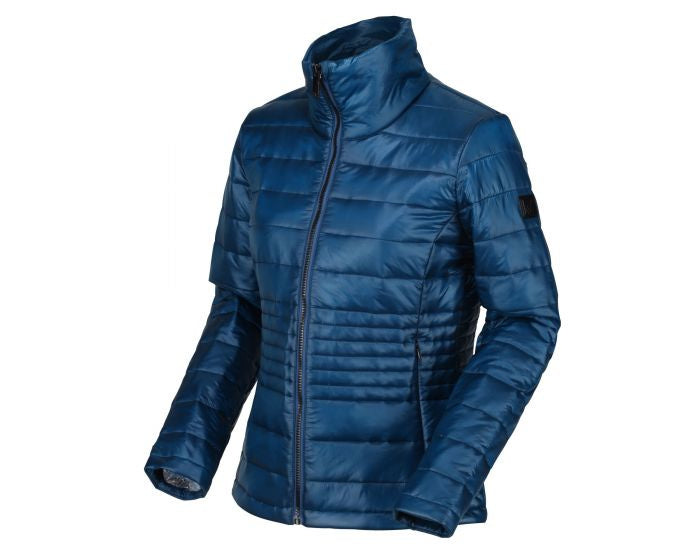 outdoorjas Lustel Kimberly Walsh polyamide blauw mt S