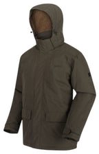 outdoorjas Mens Penryn heren polyester donkergroen mt S