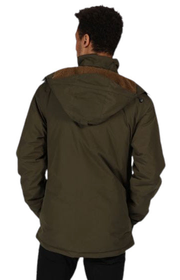 outdoorjas Mens Penryn heren polyester donkergroen mt S