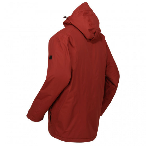 outdoorjas Penryn heren polyester donkerrood maat M