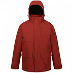outdoorjas Penryn heren polyester donkerrood maat M