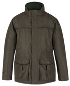 outdoorjas Rawson heren polyester donkergroen mt S