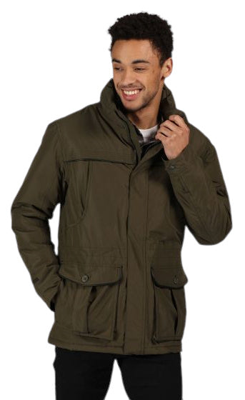 Regatta Outdoorjas Rawson heren polyester donkergroen mt XXL