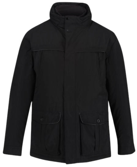 outdoorjas Rawson heren polyester zwart mt 3XL