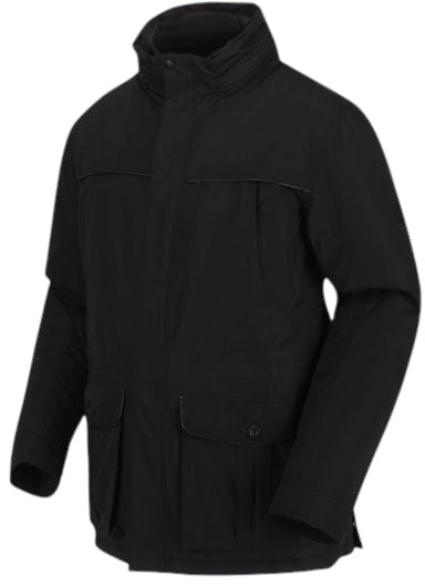 outdoorjas Rawson heren polyester zwart mt 3XL