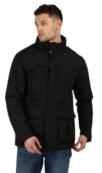 outdoorjas Rawson heren polyester zwart mt 3XL