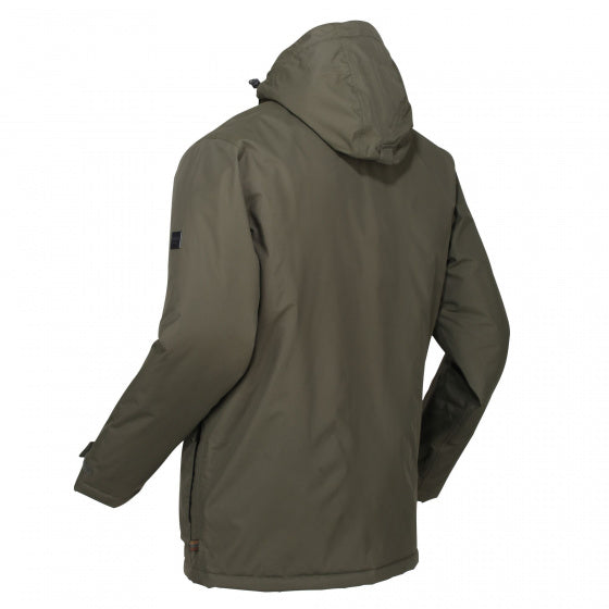 outdoorparka Sterlings II heren polyester kaki maat S