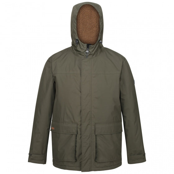 outdoorparka Sterlings II heren polyester kaki maat S