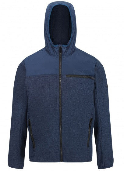 outdoorjas Upham heren polyester donkerblauw maat 3XL