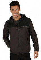outdoorjas Upham heren polyester donkerblauw maat 3XL