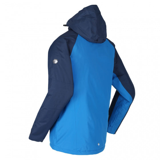 outdoorjas Volter heren polyester blauw maat XXL