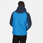outdoorjas Volter heren polyester blauw maat XXL