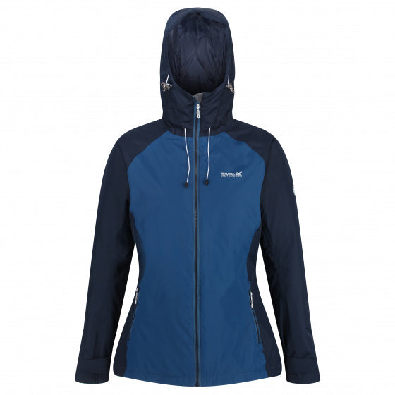 outdoorjas Voltera Protect dames polyester blauw mt M