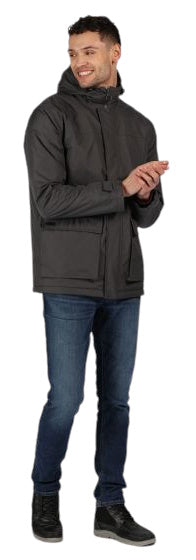 Regatta Outdoorparka Sterling II heren polyester grijs mt S