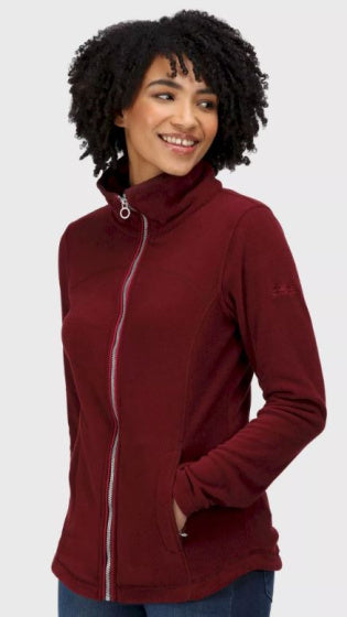 Regatta Outdoorvest Fayona dames polyester bordeaux maat 42