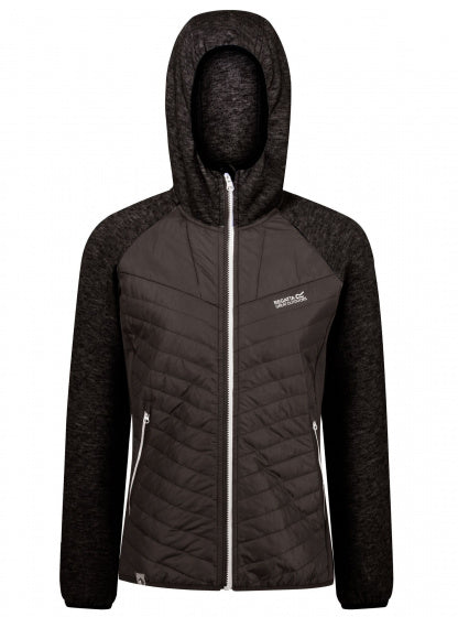 outdoorvest Pemble II dames polyester zwart maat 42