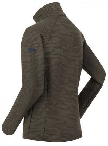 outdoorvest Sadiya dames polyester/katoen groen mt 40