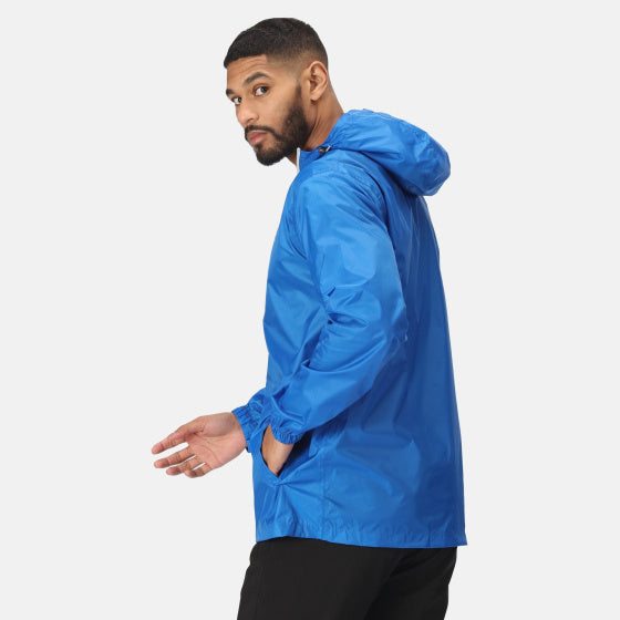 Pack It III regenjas blauw heren maat M