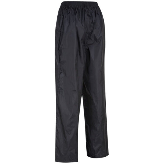 regatta pack it o regenbroek dames zwart maat xl