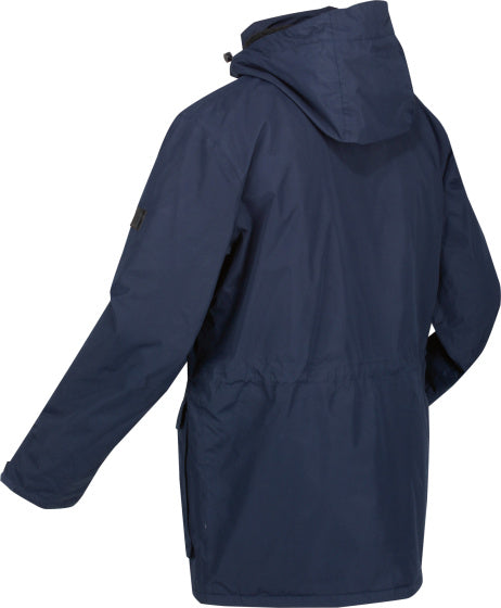 Regatta Palben Parkajack Waterproof Heren Marineblauw Maat S