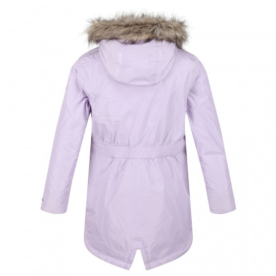 parka Abbettina meisjes polyester lila maat 176