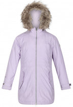 parka Abbettina meisjes polyester lila maat 176