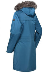 parka Lexis dames polyester blauw maat XXS