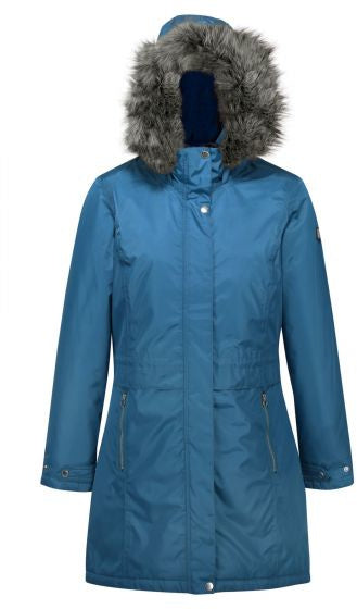 parka Lexis dames polyester blauw maat XXS