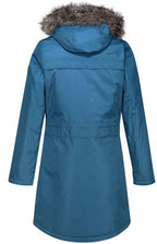 parka Lexis dames polyester blauw maat XXS