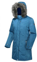 parka Lexis dames polyester blauw maat XXS
