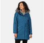 parka Lexis dames polyester blauw maat XXS