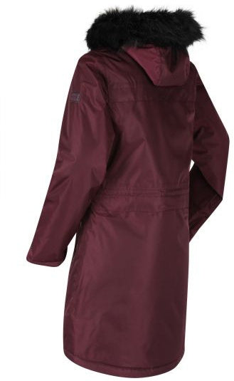 parka Lexis dames polyester bordeaux maat XXS