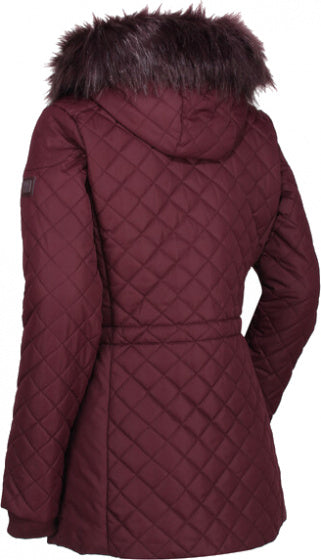 parka Zella dames polyester bordeaux maat 36