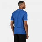 polo Talcott II heren katoen blauw maat S