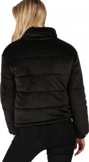 pufferjas Elbury dames polyester zwart maat 44