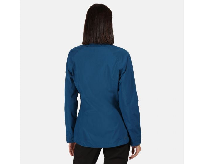 3-in-1 wandeljack Shrigley dames polyester blauw mt S