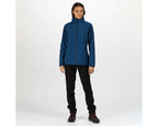 3-in-1 wandeljack Shrigley dames polyester blauw mt S